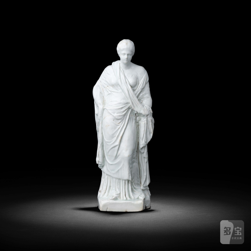 An interesting English white porcelain figure of Ceres, circa 1755-60 - 图3